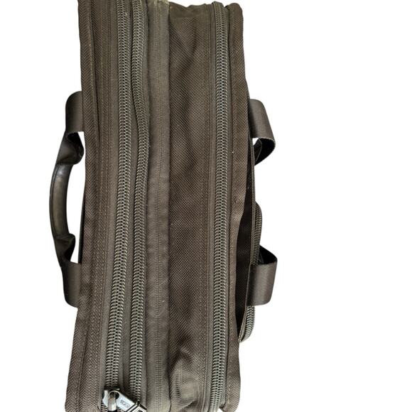 TUMI Alpha Black Laptop Bag Luggage - Picture 8 of 13